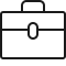 Here's an alt tag for the image: `Green briefcase icon`